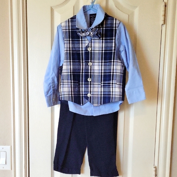 Nautical size 5 blue 4 piece suit - Picture 1 of 7
